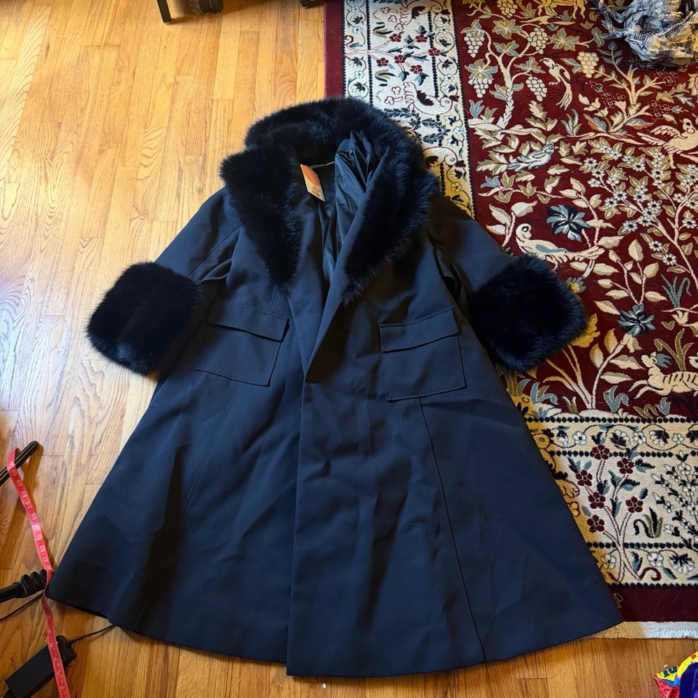 NWT Selkie caviar groupie coat